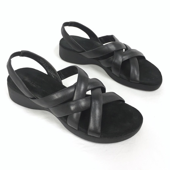 croft & barrow Shoes - Strappy Gen. Leather Sandals